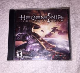 Hegemonia Legions Of Iron PC Game Disc