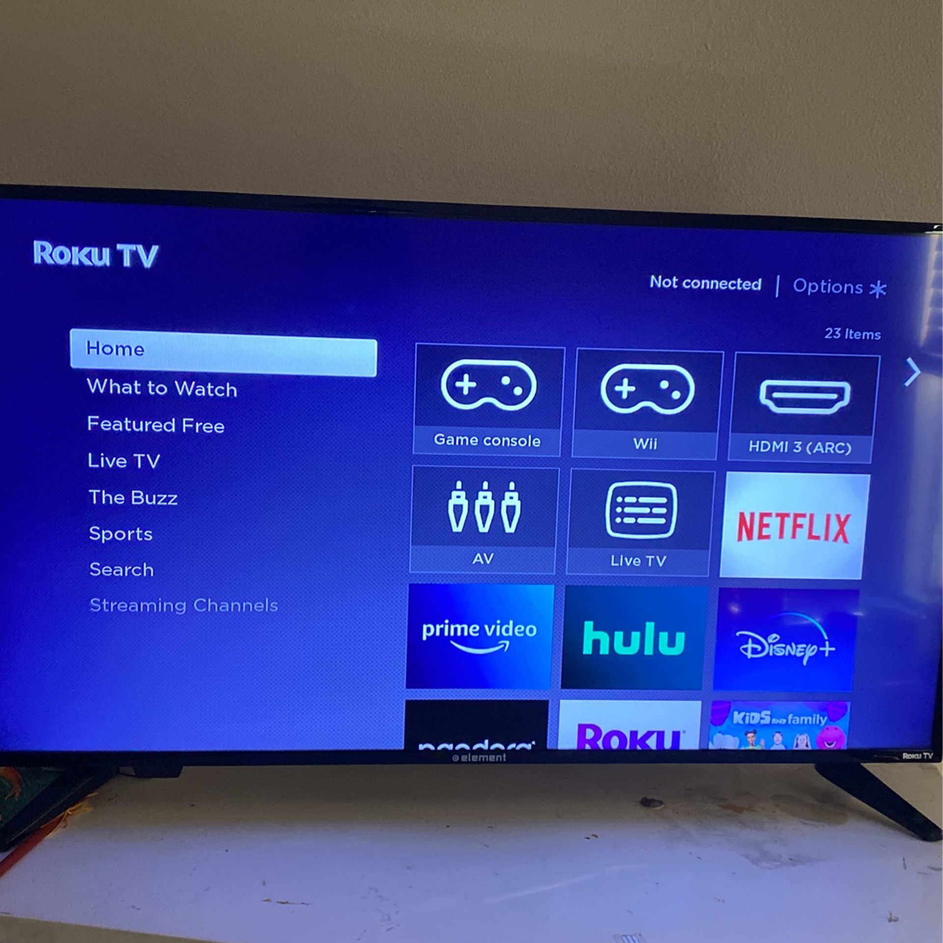 30inch Element Roku Tv No Controller