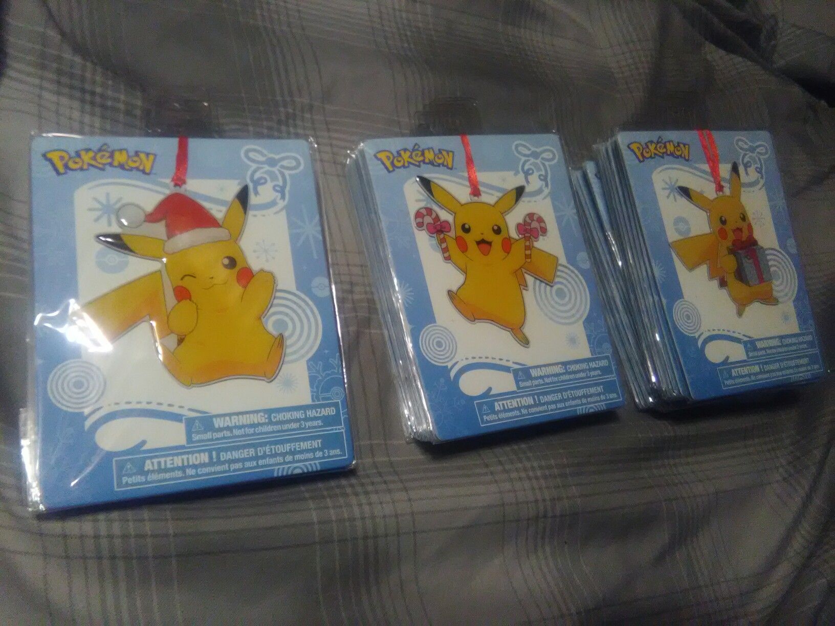 Pokemon Pikachu Christmas Ornaments