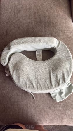 My breast friend pillow sage green