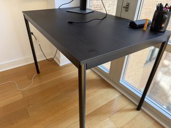 Black IKEA table - SANDSBERG