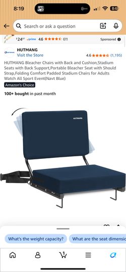Bleacher chair