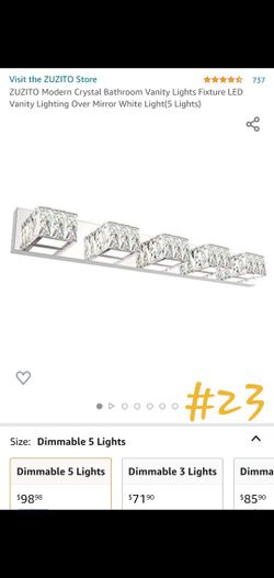 Modern Crystal Lights