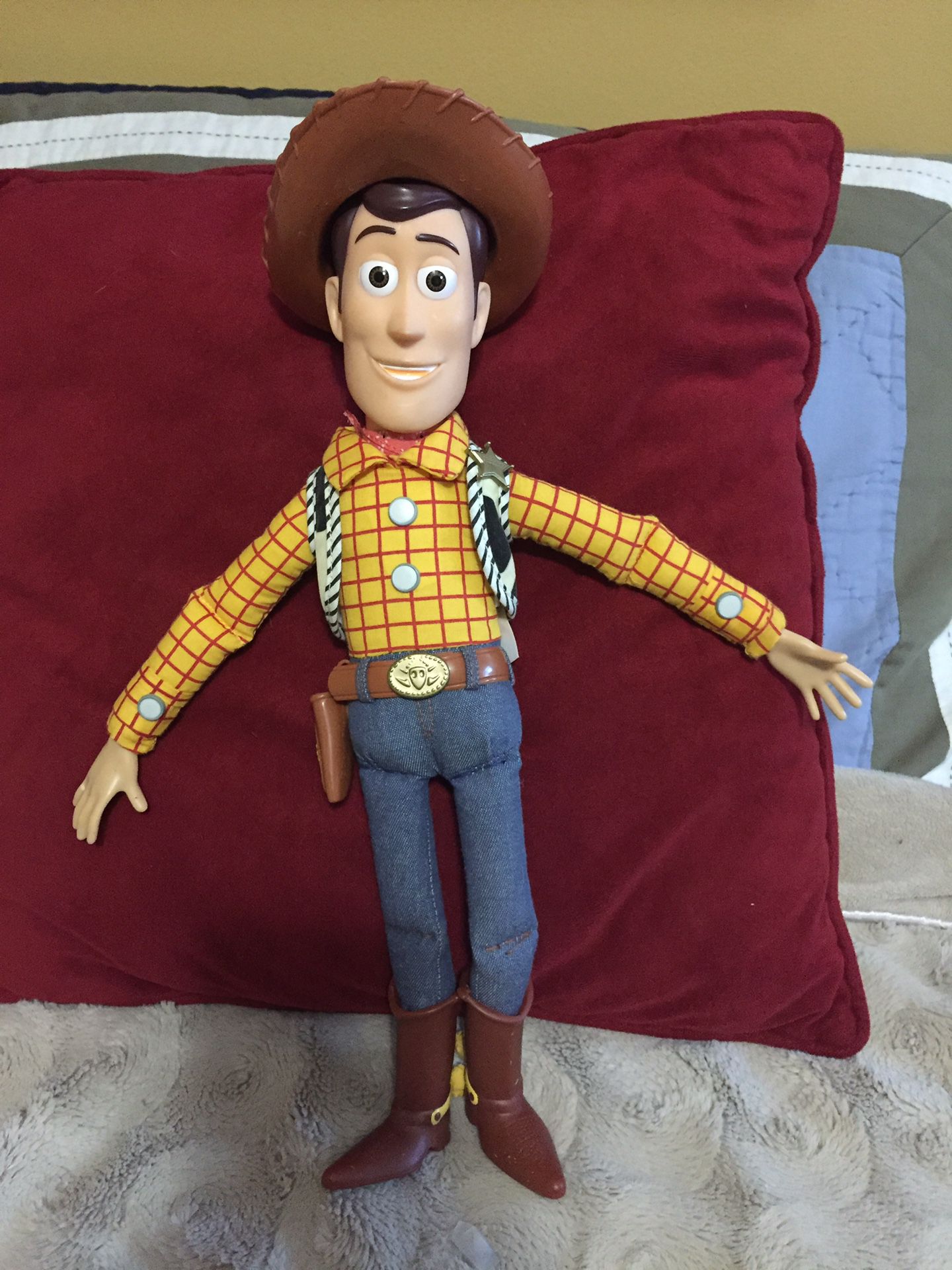 Woody Doll with Pull String