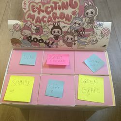 The Monsters PopMart Exciting Macarons 100% Authentic  Full set 