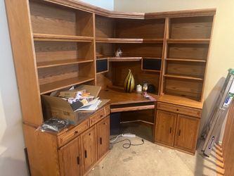 Modular wall desk/ unit