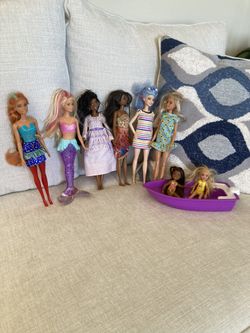 Barbie Dolls + House & Camper/RV