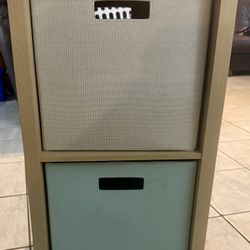 2 Large Storage Bins