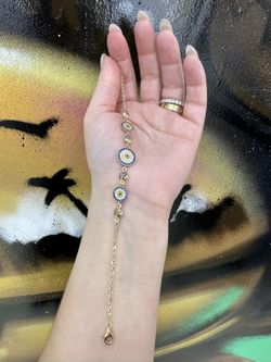 14k OJITOS BRACELET