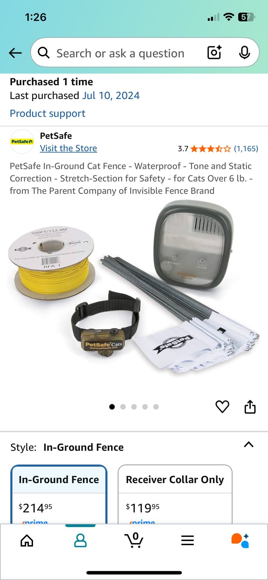 Postage In Ground Cat Fence