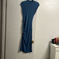 Lift Blue Fitted Dress