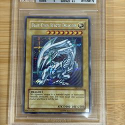 Yugioh Blue Eyes White Dragon DDS-001