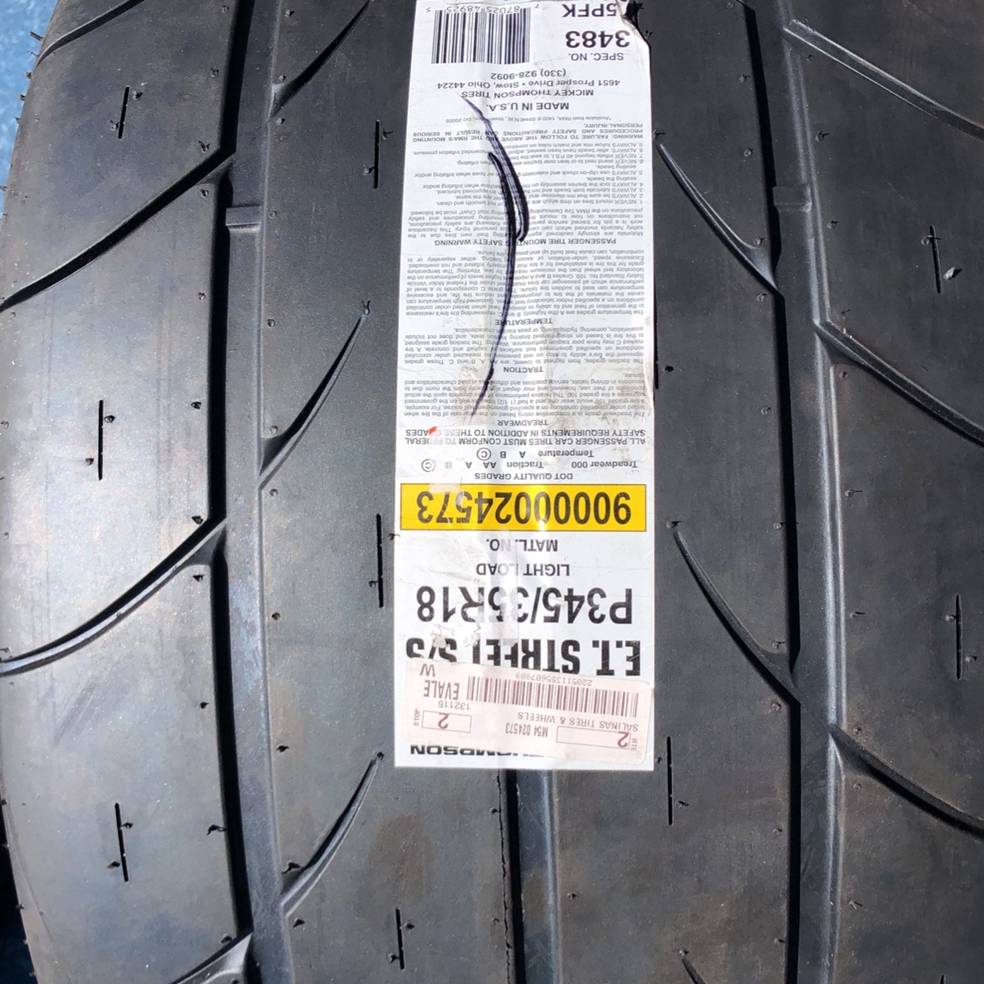 345/35/18 MICKEY THOMPSON SS
