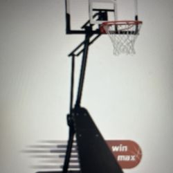 New In Box Portable Basketball Hoop Quickly Height Adjustable 4.9-10ft