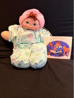 Signed Jan Shackelford Originals 1997 Baby Doll w/ Original Booklet Handmade Artist Doll