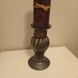 pedestal for decorative candle