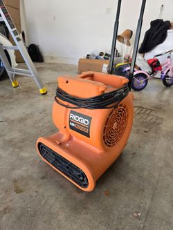 RIDGID AM2560 Heavy-Duty Air Mover / Floor Dryer – Great Condition