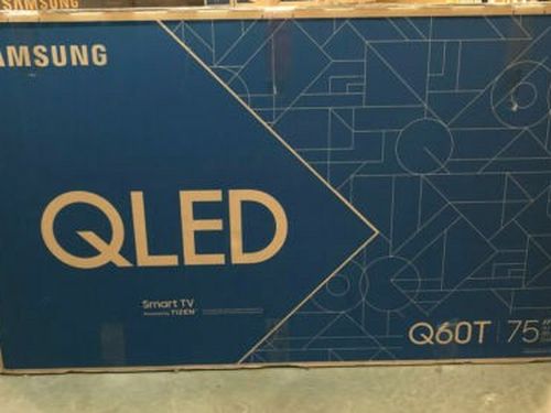Tv Samsung 75", Q60T, 2020 Model, 4k, Excellent