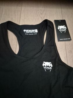 Venum Women's Black Racerback Tank Top Size S