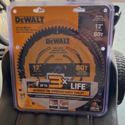 Dewalt 12 Inch 80 Tooth Sawblade