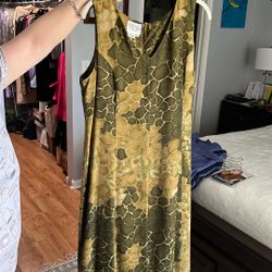 Tess Green Floaty Dress