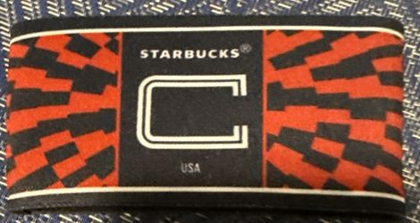 Starbucks 2026 USA World Cup Captain's Band Coffee Drink Sleeve