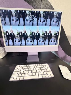 Purple iMac
