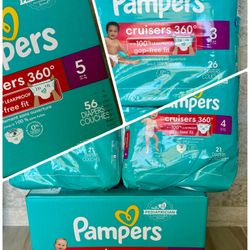 Pampers Cruisers 360; Size 3/4/5 