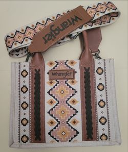 Wrangler Southwestern Crossbody Tote Bag