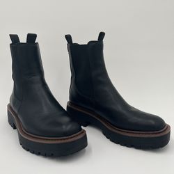 Sam Edelman Womens Laguna Black Chelsea Boots Shoes 6.5 Medium NWT