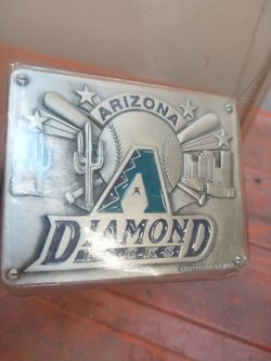 Diamondbacks Baseball Team Tow Hitch Cover Brand New Metal