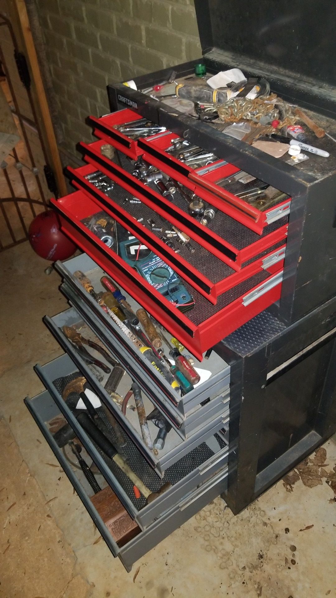 Double stack tool box