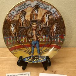 Gunther Gebel-Williams Collector’s Plate