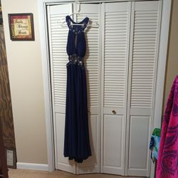 Blue Prom Dress