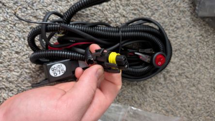 Dna motoring jdm fog light wiring harness