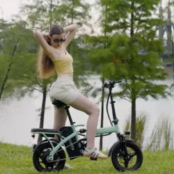 Folding E Bike 350W 20MPH Brushless Motor Charging Time 4 HR  1 Year Warranty Huge Sale $250 