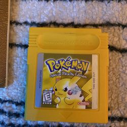 Pokémon Yellow (Special Pikachu Edition) - Game Boy 