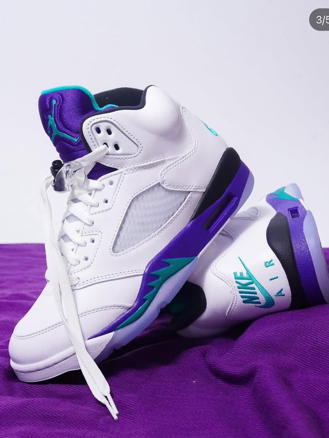 Air Jordan 5 Grape (Read Description)