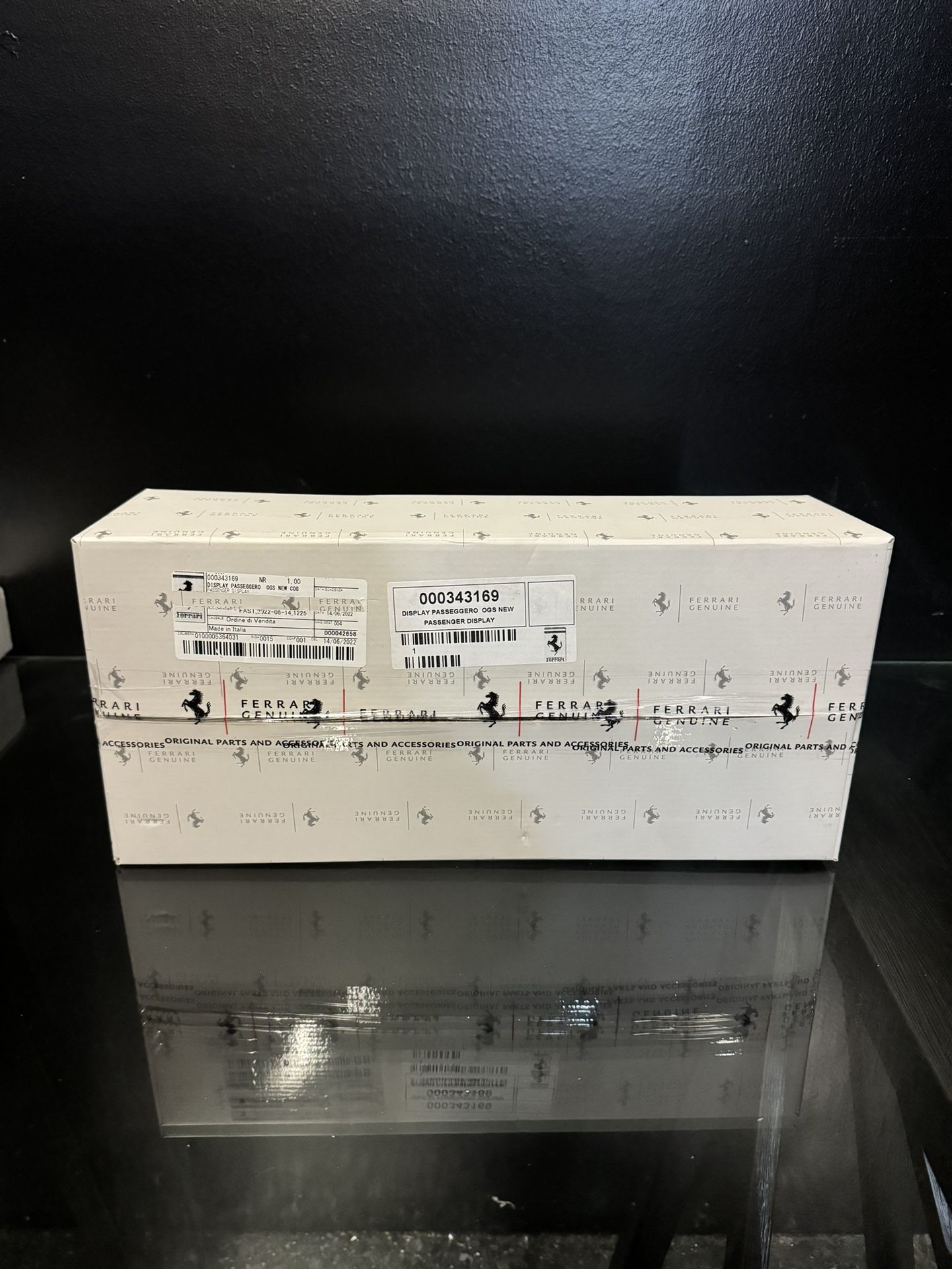 PASSENGER DISPLAY For Ferrari 812, 812 GTS, F8 and others 343169 OEM