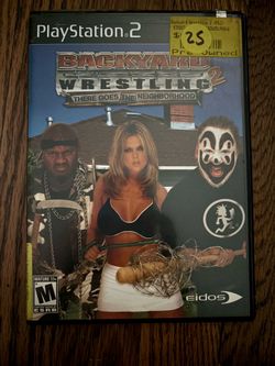 Backyard wrestling ps2