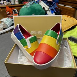 Michael Kors Rainbow  Slip On