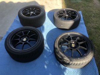 Porsche Wheels 911 C4 OZ Racing Wheels Like New W Michelin Pilot Sport Tires