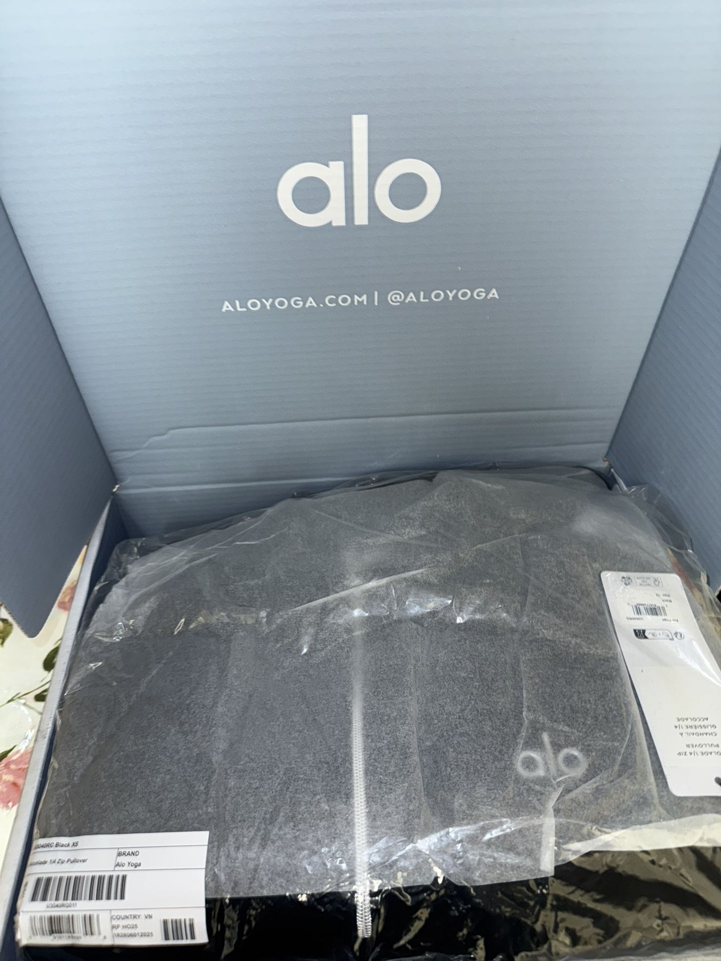 Alo Accolade 1/4 Zip (Women’s Blk)