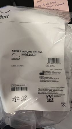 ResMed F20 Small Full Face Mask 63460