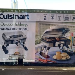 Cuisinart electric Grill New