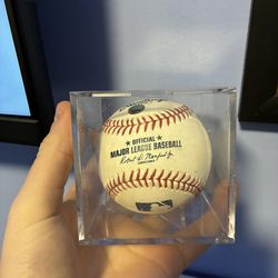 Gary Sanchez signed ball