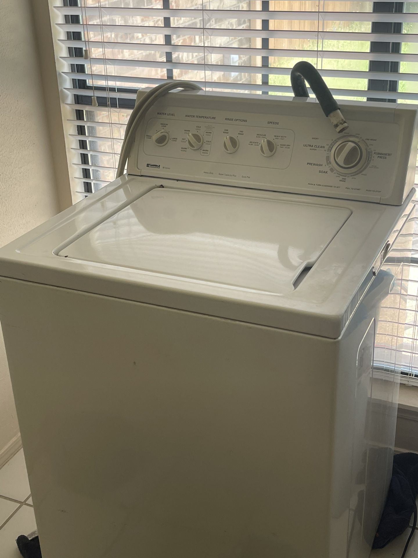 Leaking washing machine for parts or repair