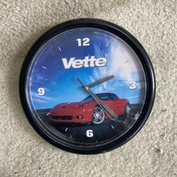 Corvette Clock