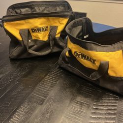 Two Dewalt Tool Bag Rugged Bottom