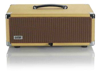 Gator Cases GR-RETRORACK-3TW Vintage Amp Vibe Rack Case - 3U Tweed